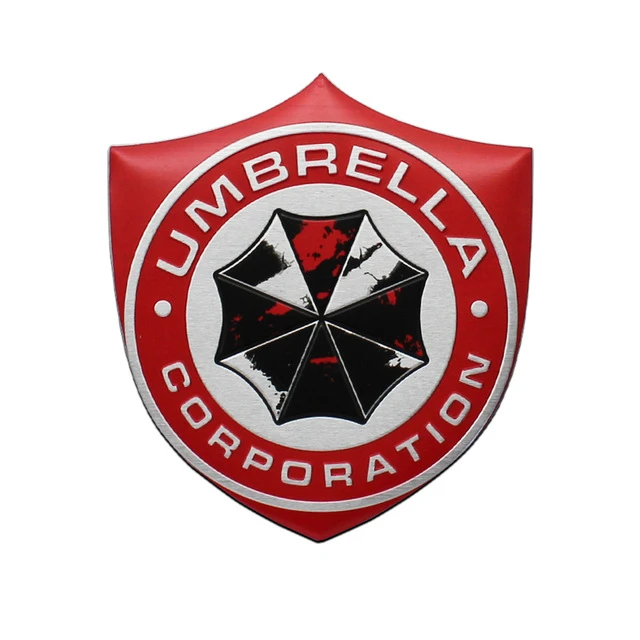 Автомобильный Стайлинг 3D Umbrella Corporation красочная Автомобильная наклейка E Decalcomania