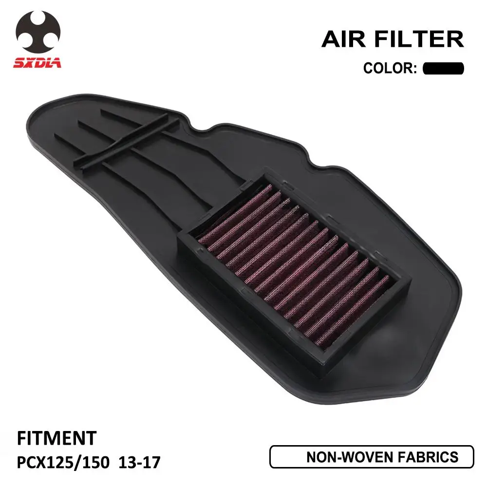 

Free Shipping Motorcycle High Quality Air Filter For HONDA PCX125 PCX150 2013 2014 2015 2016 2017 13 14 15 16 17