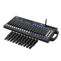 384 channels wireless dmx512 controller dmx console wireless receiver built in battery for dj stage lighting