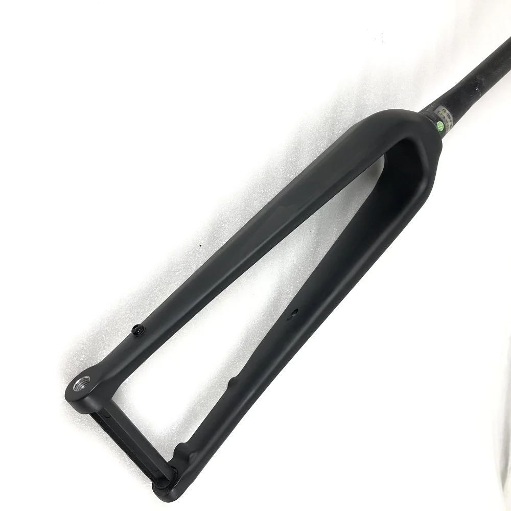 Велосипедная вилка 700C из карбона с плоским креплением Дисковая тормозная