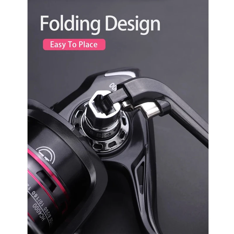 

Hot Sale Fishing Reel 500-7000 Metal Spool Spinning Reel 10KG Drag Metal Spare Spool Saltwater Reel Fishing Accessories