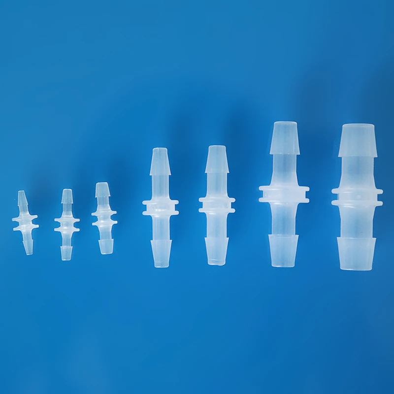 Пластиковый прямой Соединительный штуцер для шланга фитинги прозрачный