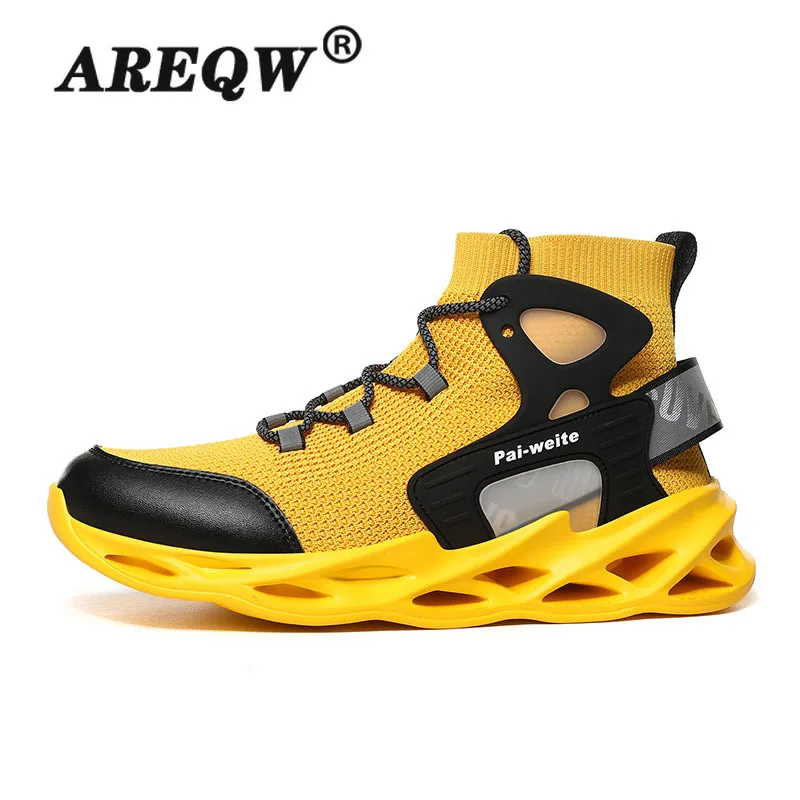 

New Mens Casual Sock Shoes For Men Fashion High Top Breathable Sneakers 2020 High Quality Trainers Zapatillas De Deporte Hombre