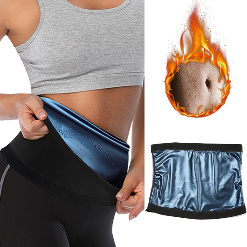 Корсет для тренировки талии пояс пота женщин компрессионный триммер похудения