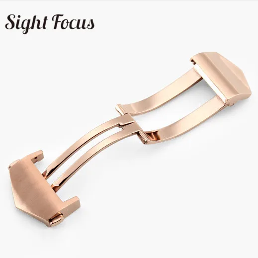 Only Rose Gold Clasp Мужской кожаный ремешок из углеродного волокна, 19 мм, 20 мм, 22 мм, для часов Tag Heuer, ремешок для мужчин, Т-образная пряжка, черный, красный, стежок, ремень Carrera - Цвет ремешка: Only Rose Gold Clasp