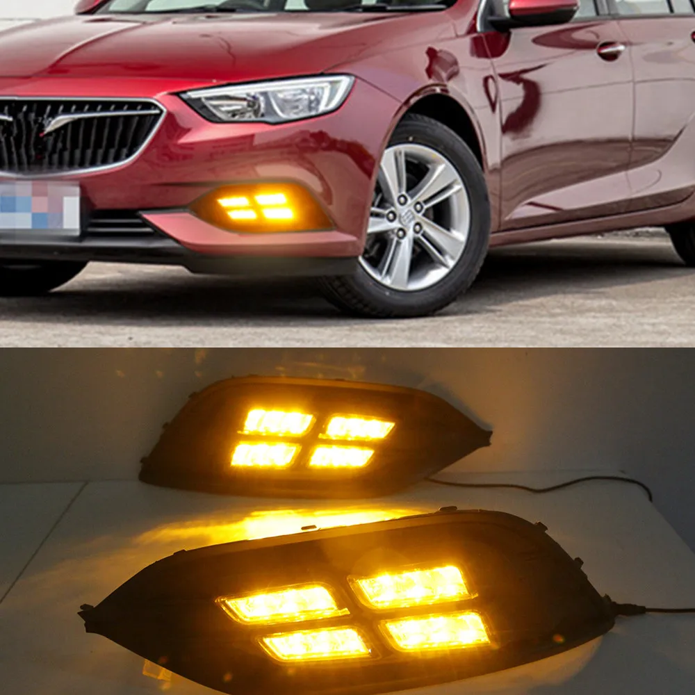 CSCSNL 2 шт. 12 В светодиодный дневный ходовой светильник DRL Дневной с поворотом ABS