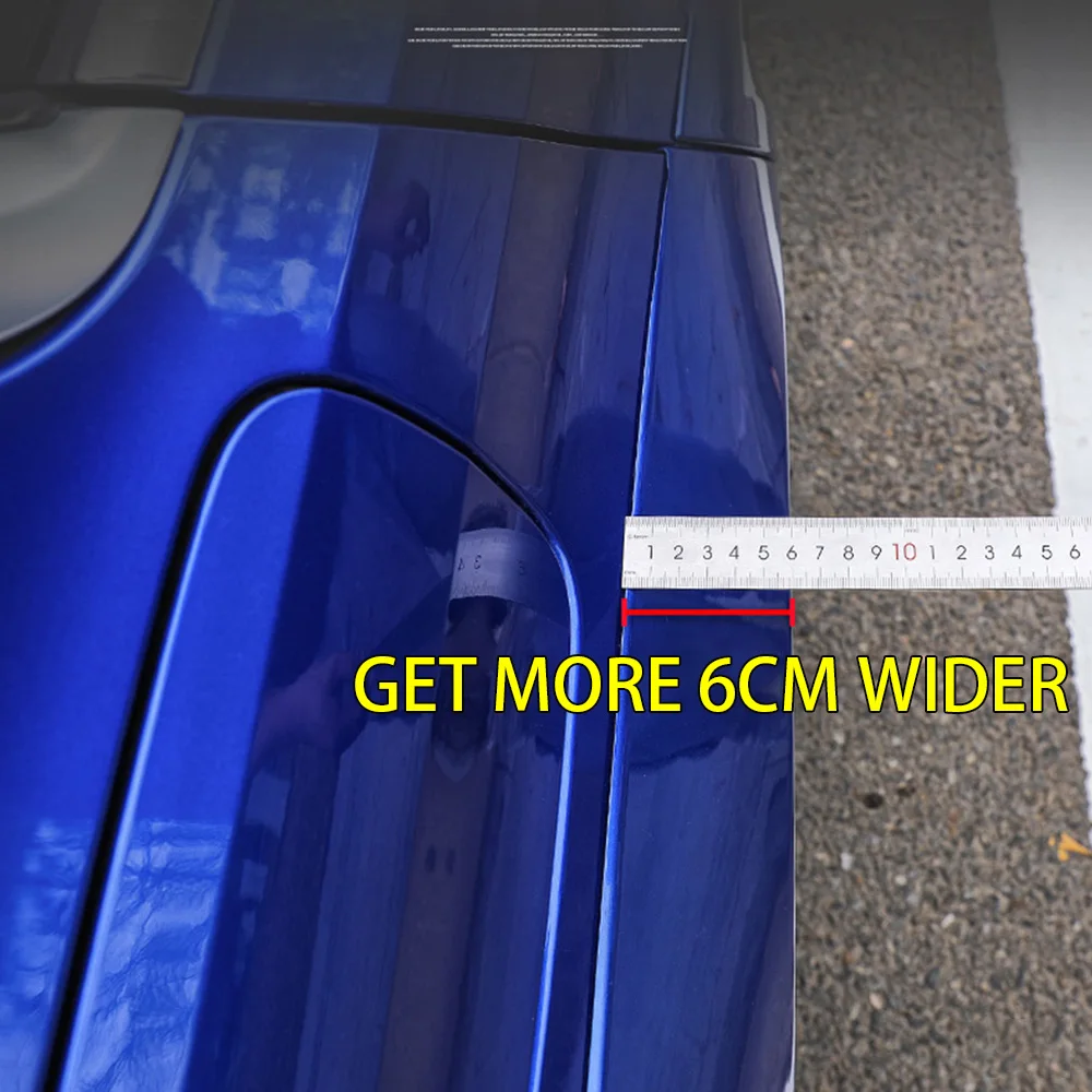 Комплект широких вспышек для крыльев BMW 3 серии G20 G28 седан 4D 2019 2020 UP из АБС пластика