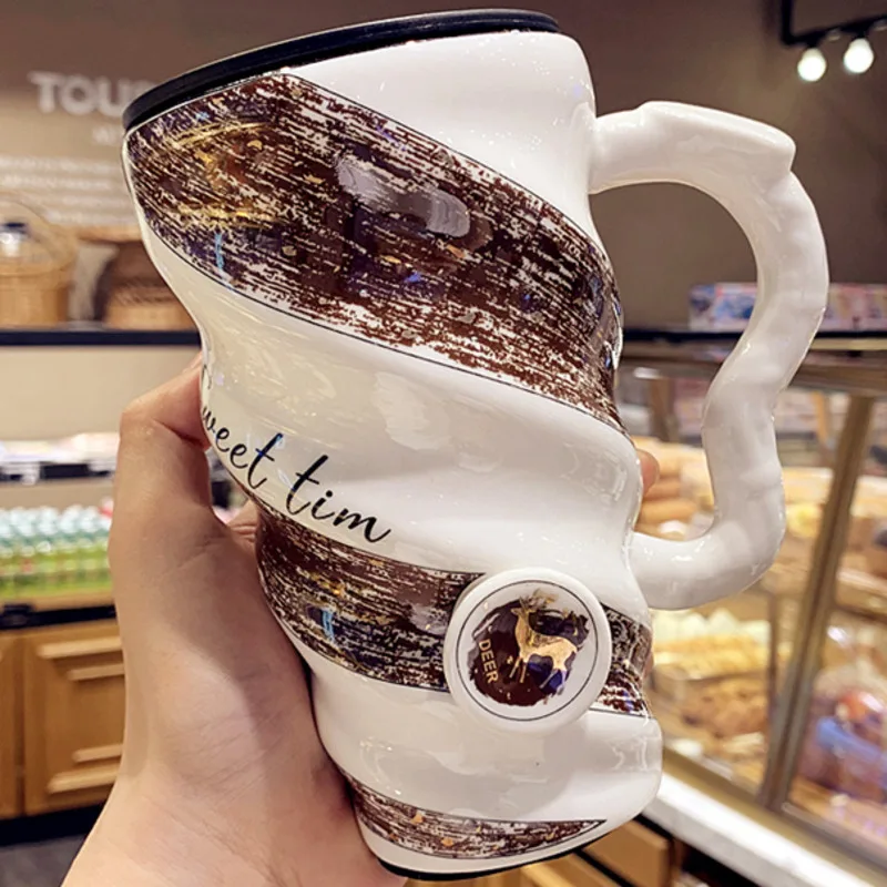 Керамическая кружка с подогревом