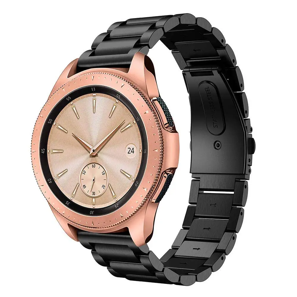 Ремешок из нержавеющей стали для Samsung galaxy watch 42 мм/Samsung Galaxy Watch active 2 40 мм, спортивный браслет для наручных часов от AliExpress WW