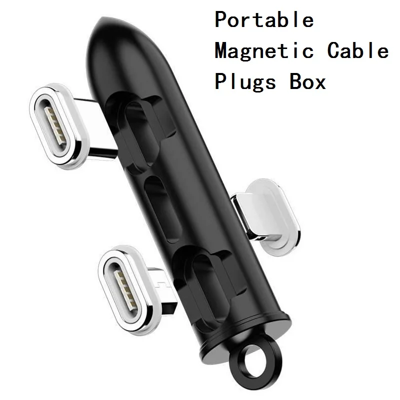 Магнитный кабель для подключения к сети коробка Тип C Micro USB Type 8 контактный