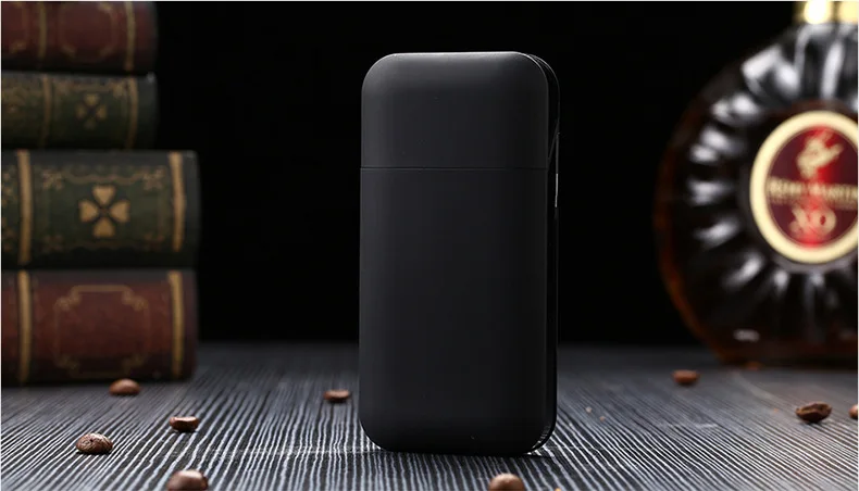Креативный портсигар и зажигалки перезаряжаемый без газа USB ветрозащитный негорящий Электрический сигары электронная зарядка зажигалка
