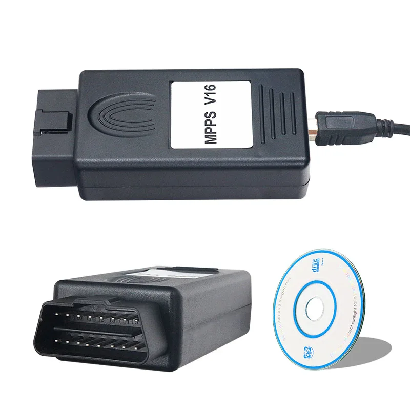 Инструмент для тюнинга микросхем MPPS V16 ECU EDC15 EDC16 EDC17 Checksum 16.1.08 CAN Flasher Remap Cable