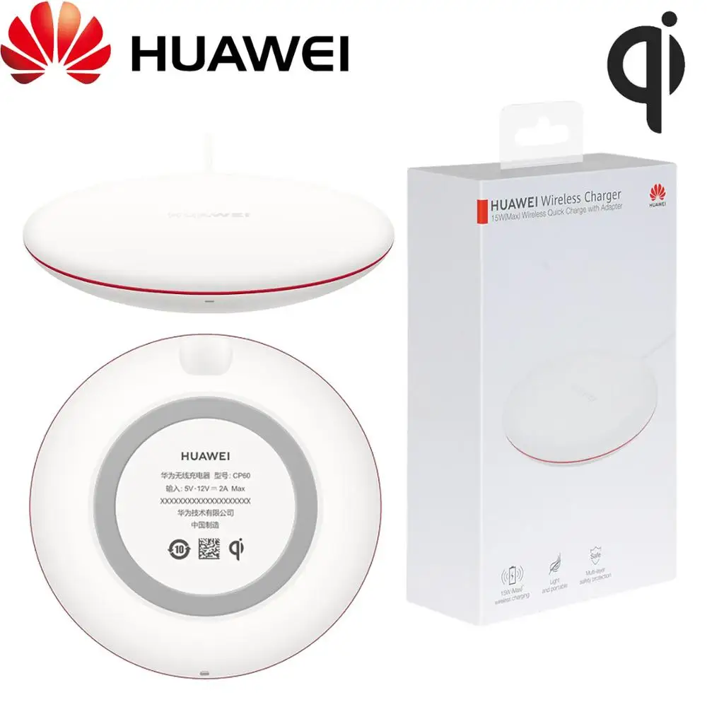 Беспроводное зарядное устройство huawei p40 pro быстрая зарядка 15 Вт Qi Mate 30 20 X P40 P30 P20 Honro