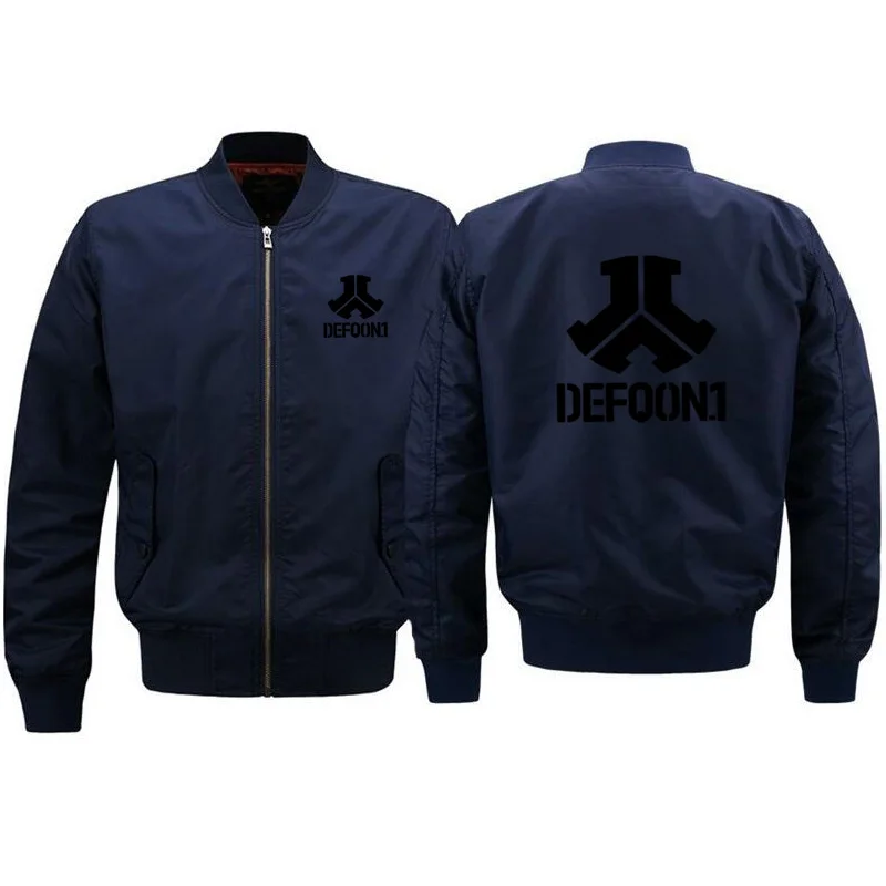 Navy blue-HEI03 Новая мужская верхняя одежда defqon 1 куртки Ma1 куртка-бомбер мужская Куртка jaqueta masculina хип-хоп Мужская уличная куртка S-6XL куртка - Цвет: Navy blue-HEI03