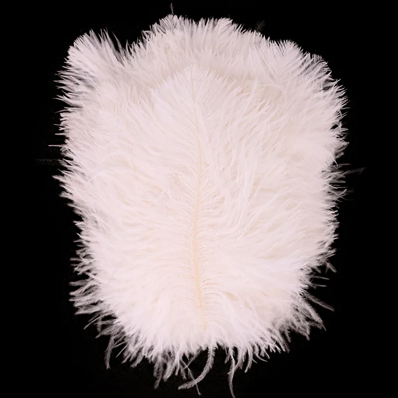 Страусиные перья 17 см для рукоделия Плюмаж кукол одевания свадебвечерние