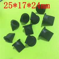 10 pcs black silicone duckbill valve one way check valve 25 5 17 24 5 mm for liquid and gas backflow prevent