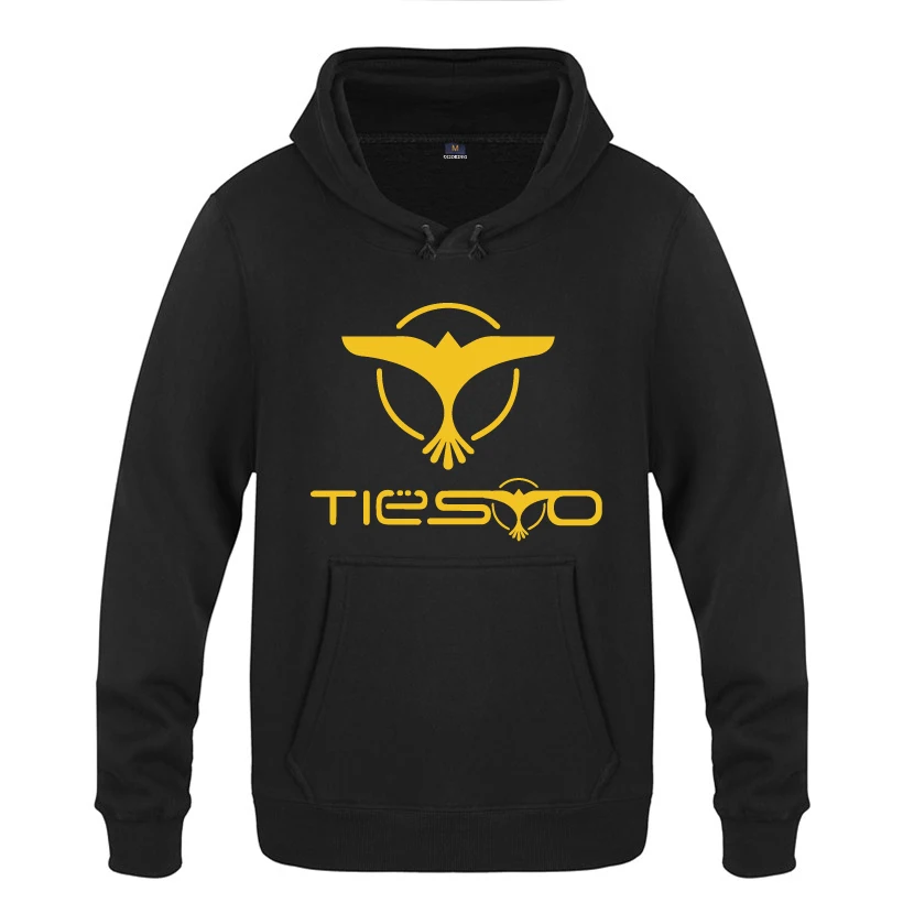

Tiesto DJ Music Hoodies Men Fashion Winter Men's Long Sleeve Pullover Fleece Hooded Sweatshirts Coat