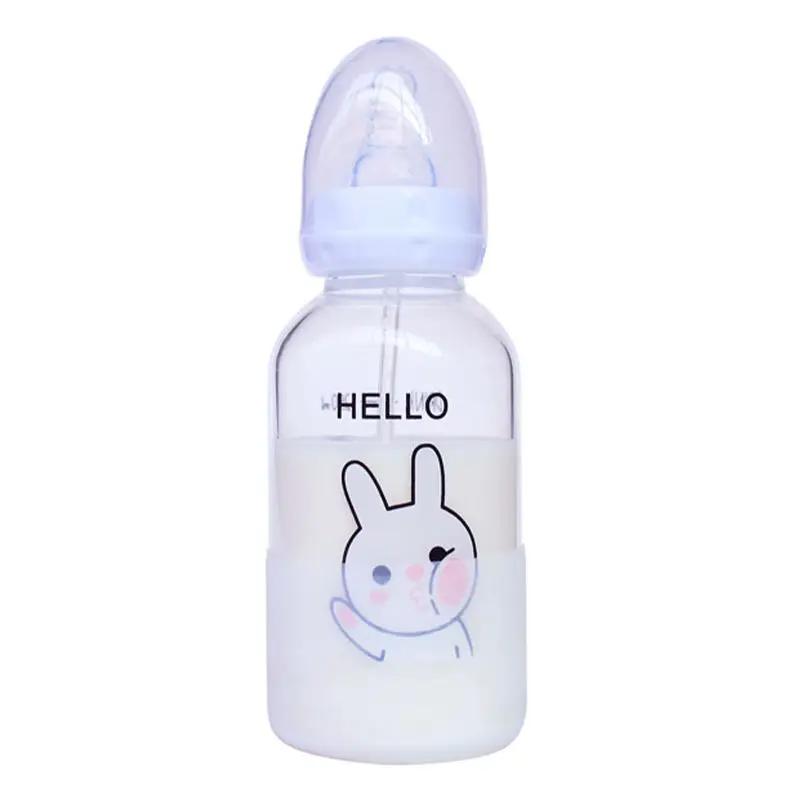 Милая бутылка чашка для воды взрослых креативная индивидуальная стеклянная