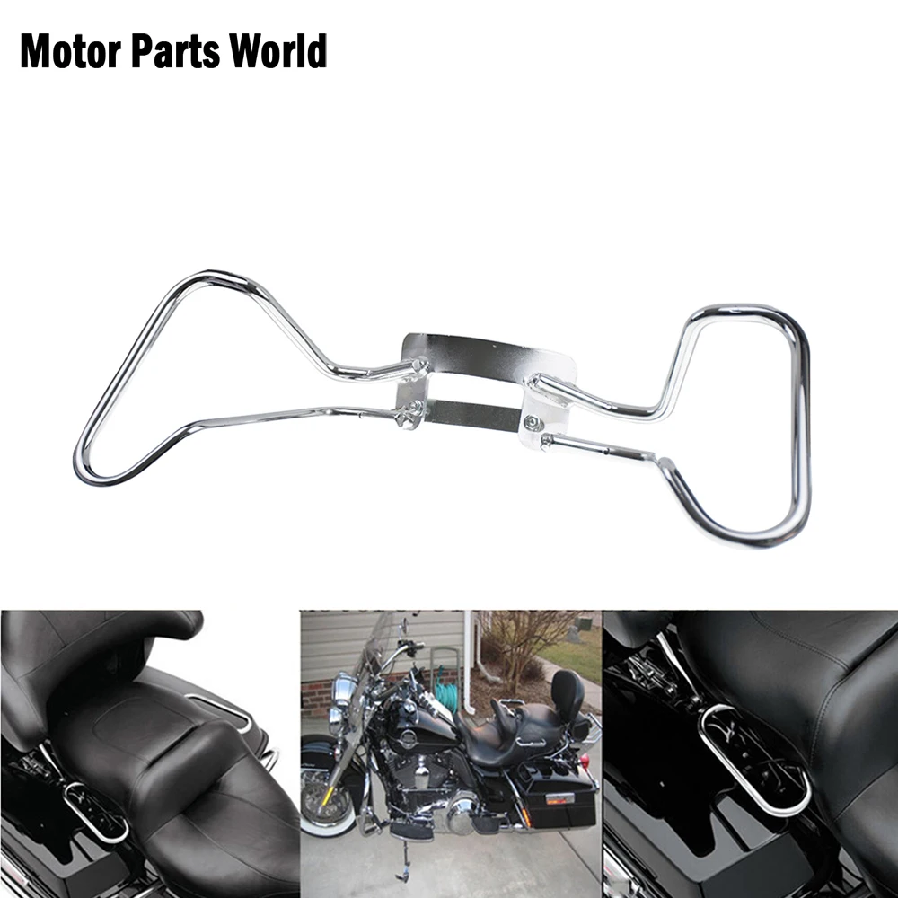 

Motorcycle Passenger Grab Rail Seat Hand Grab Rail Bar Support Chrome For Harley Touring Electra Road Glide Road King 2009-2013