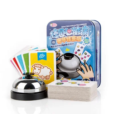 2 вида Halli Galli настольная игра 2-6 игроков семья Fruity Экстремальная версия с металлическим колокольчиком скорость действие игры