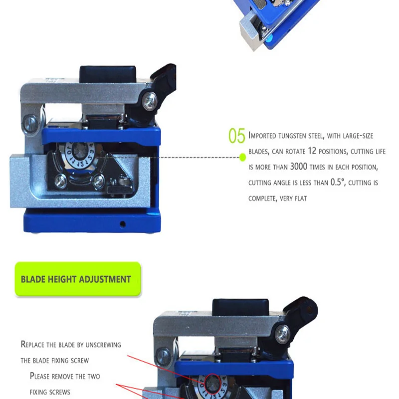 Аппарат для резки оптического волокна набор FTTH инструмент холодного сращивания |