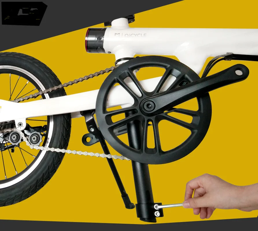 Qicycle EF1 Электрический автомобильный Блокировка аккумулятора с двойным винтом |