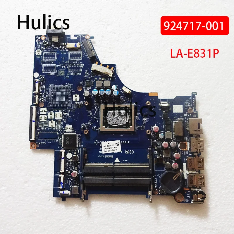 

Материнская плата Hulics б/у 924717-001 924717-601 924717-501 для ноутбука HP 15-BW, материнская плата для ноутбука A12-9720P, ЦП