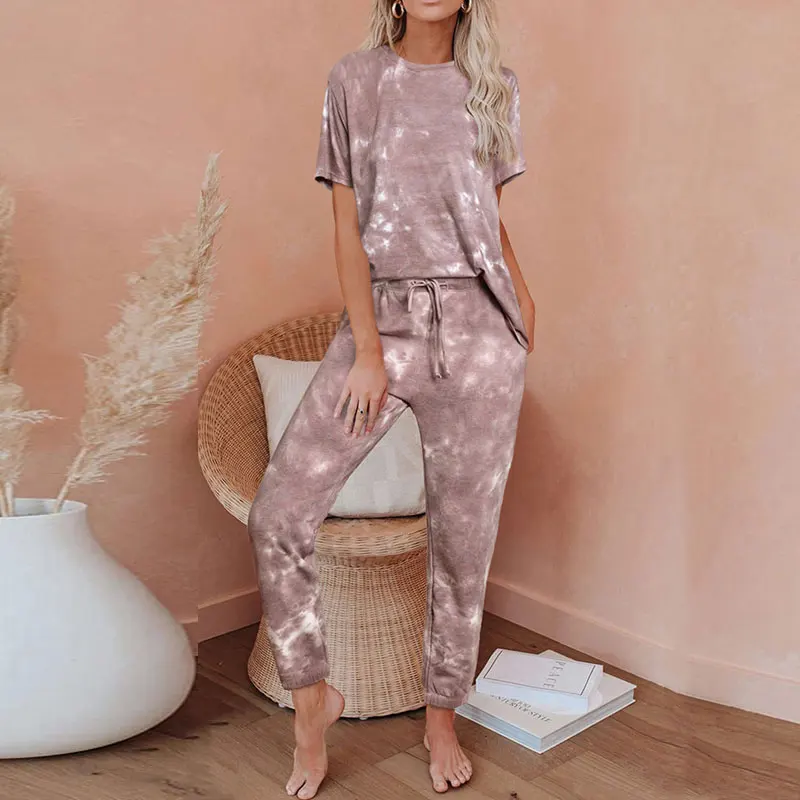 Комплект пижамный Женский цвет в ассортименте S M L XL XXL 2 шт/комплект|Комплекты