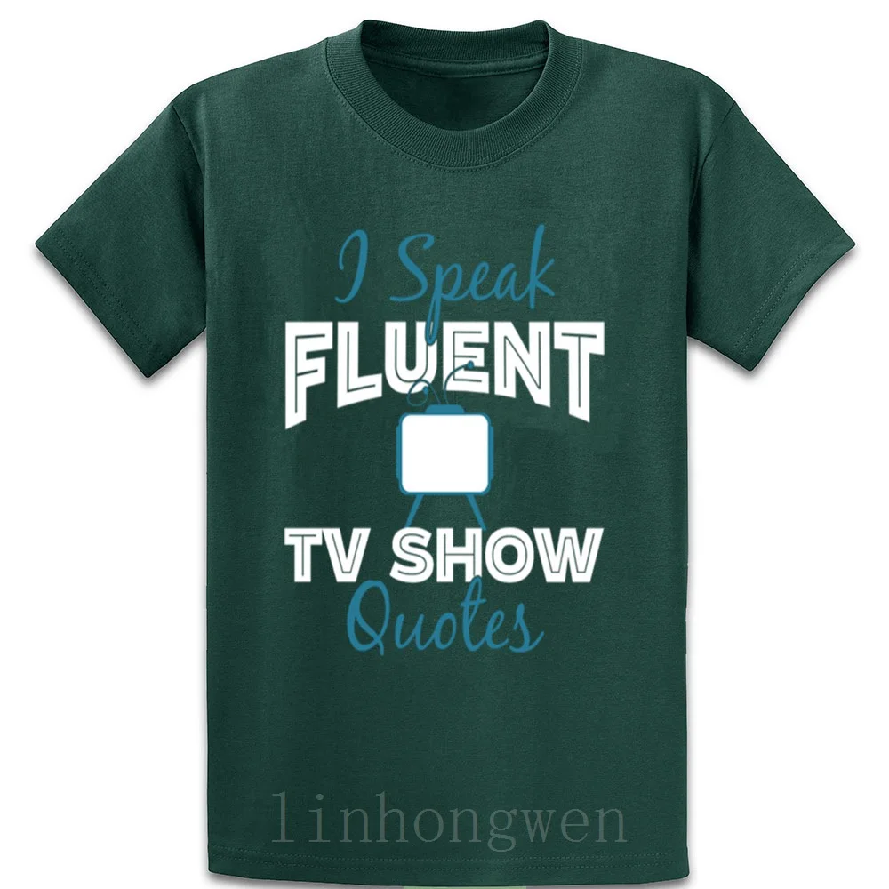 Забавная футболка с надписью I Speak Fluent Tv Show крутая хлопковая Летняя Повседневная
