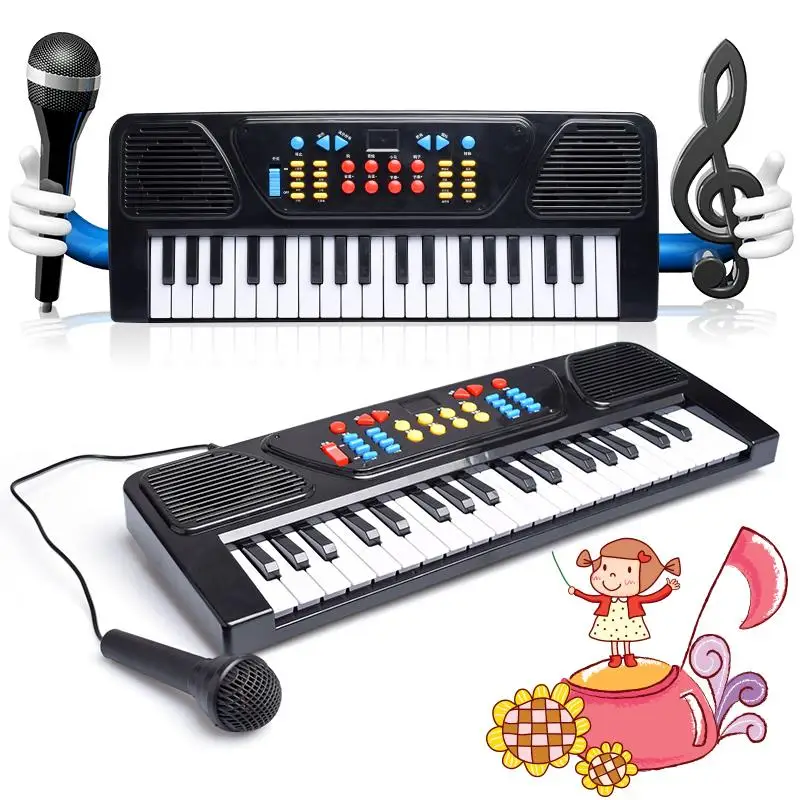 

Electronic Piano Toys for Kids Toy Instrument Piano Microphone Kid Toy Musical Instruments for Children Playing Toys BB50YQ