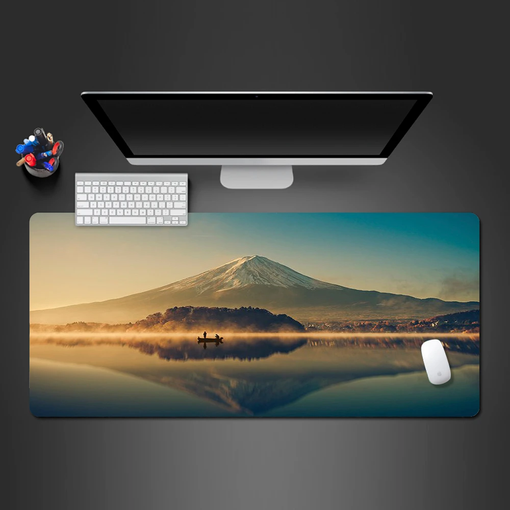 

Mouse Pad Snow Mountain Wallpaper Office Computer Keyboard Mousepad Computer Gamer Mat Game Player Play Mats Mouse Pads Mat