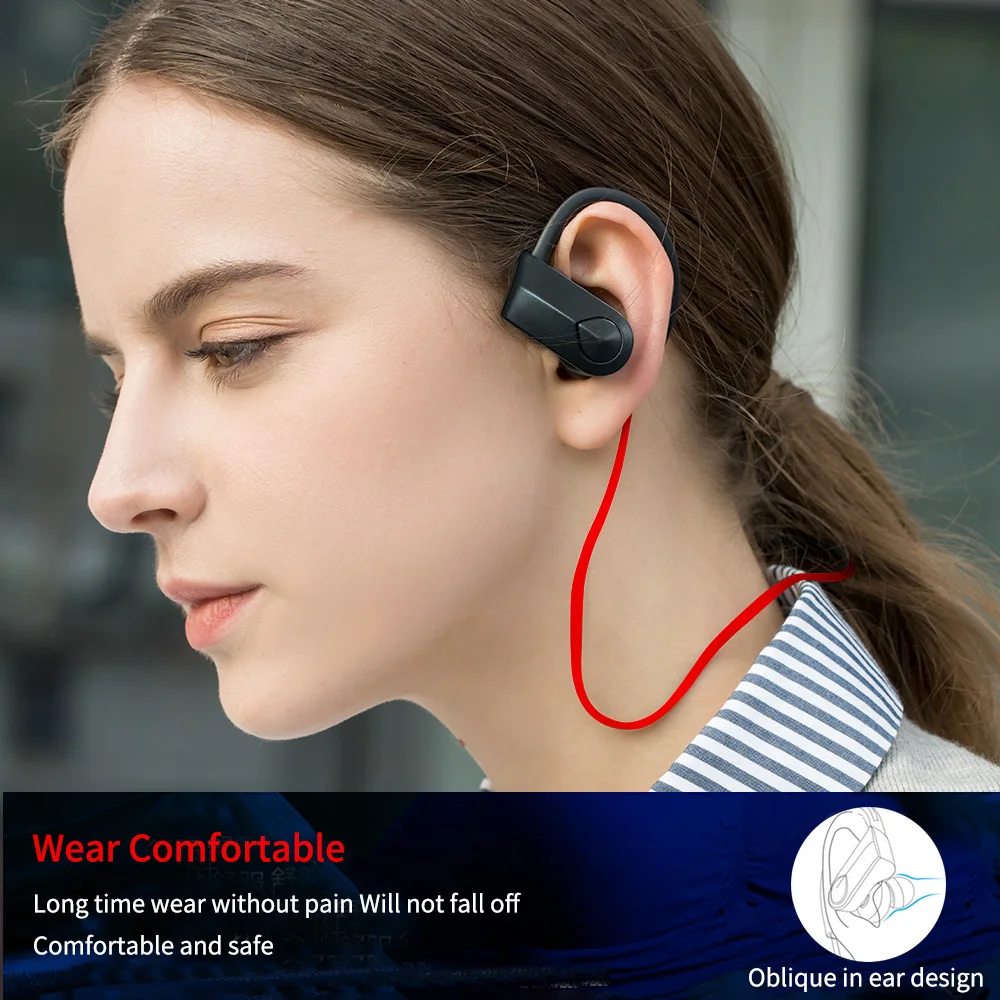 FBYEG K98 8 часов bluetooth наушники беспроводные bluetooth наушники Спортивная гарнитура стерео fone de ouvido с микрофоном для телефона музыка