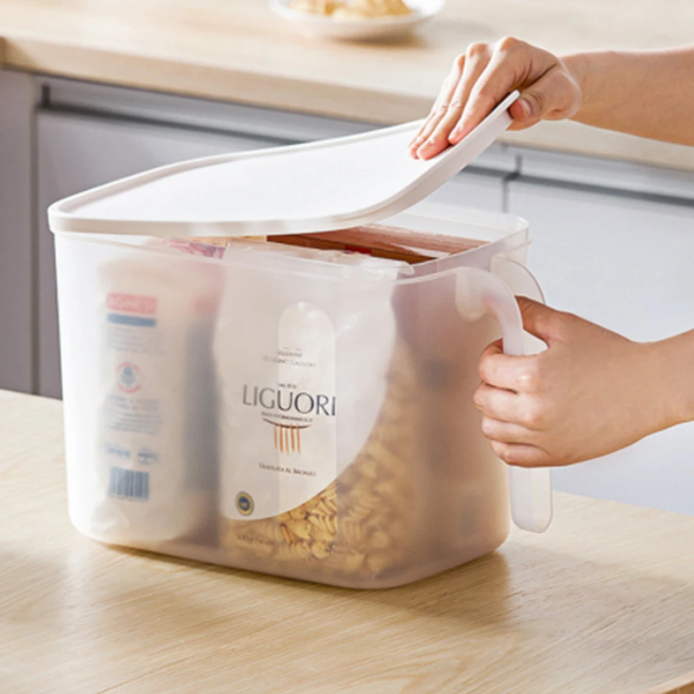 

Kitchen Cabinet Refrigerator Sealed With Lid Sundries Miscellaneous Food Snacks Storage Sorting Box