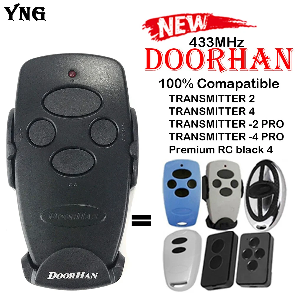 

Новейший пульт дистанционного управления DOORHAN 433 МГц передатчик DOORHAN 2 Pro / 4 Pro брелок для барьера Rolling Code