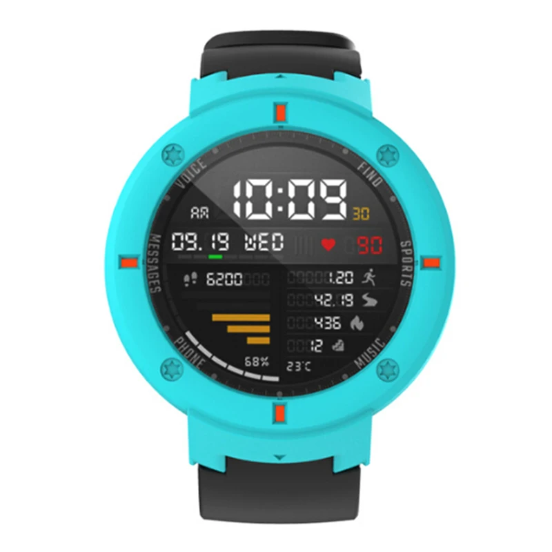 

Armor Protective Case Cover PC Protector Frame for Amazfit Verge 3 Watch Protector Case Wristwatch Clock
