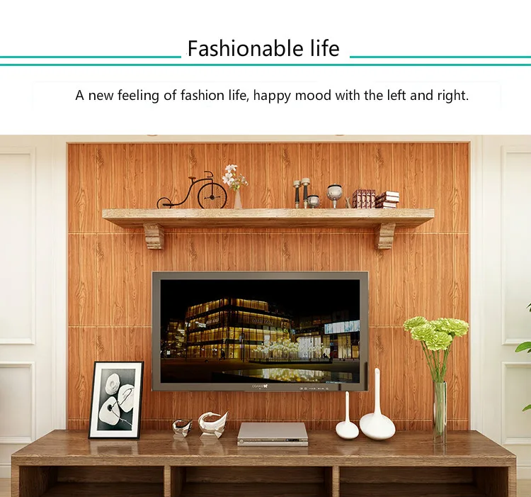 3D обои из вспененного полиэтилена настенные стикеры сделай сам Настенный декор