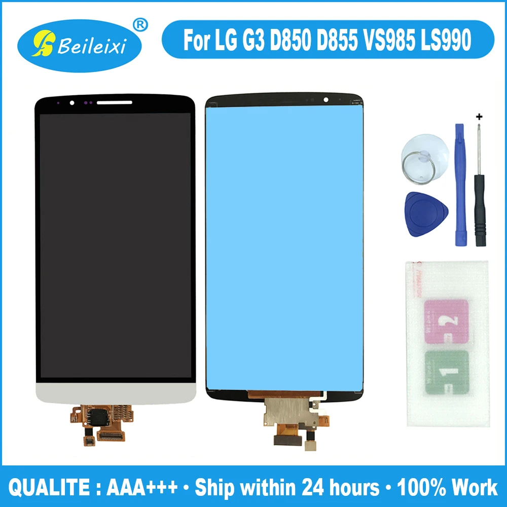 Для LG G3 D850 D851 D852 D855 VS985 LS990 D858 D858HK D856 D857 D859 ЖК дисплей кодирующий преобразователь