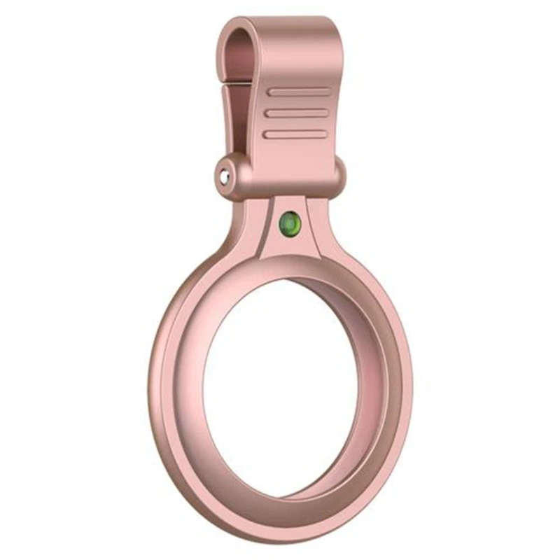 

B2RC Durable Metal Case Ultra-Thin Skin Sleeve with Hook for AirTags Tracker