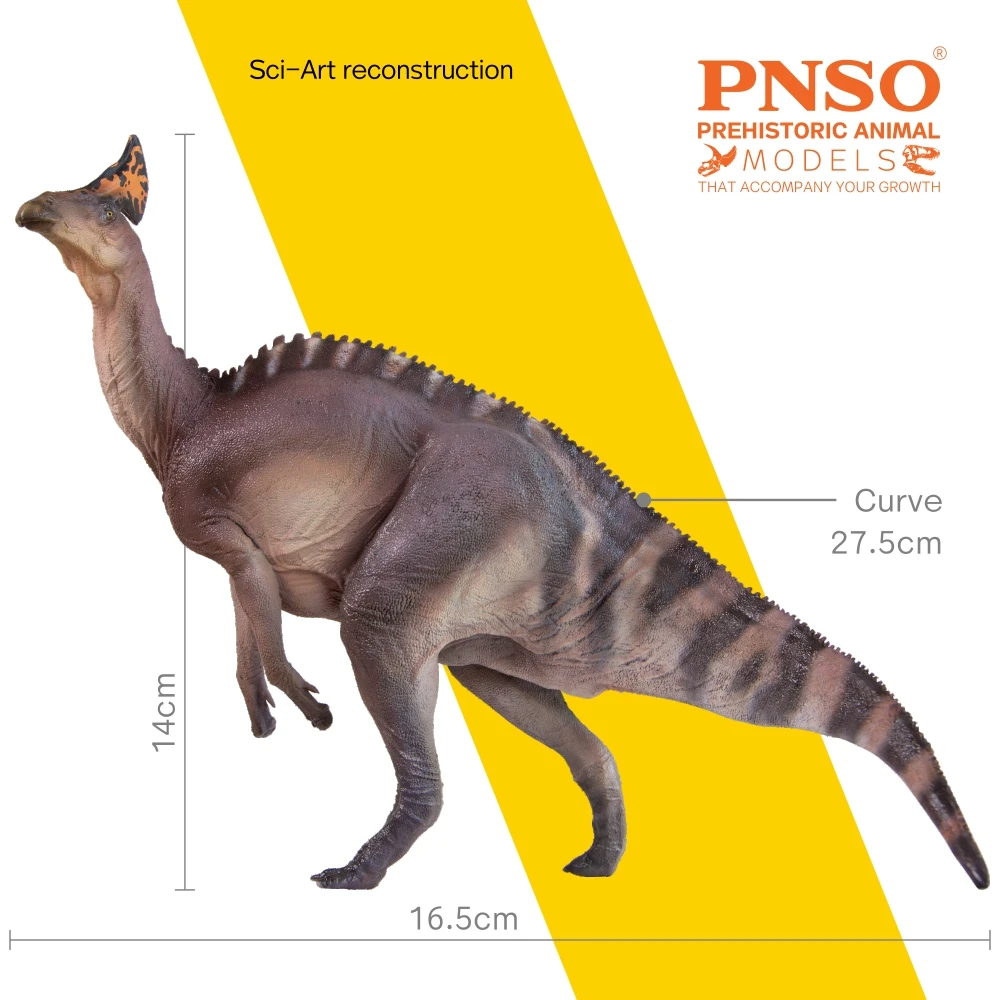 PNSO-dinosaurio prehistorico, modelos: 53, Ivan, El Olorotitan-1