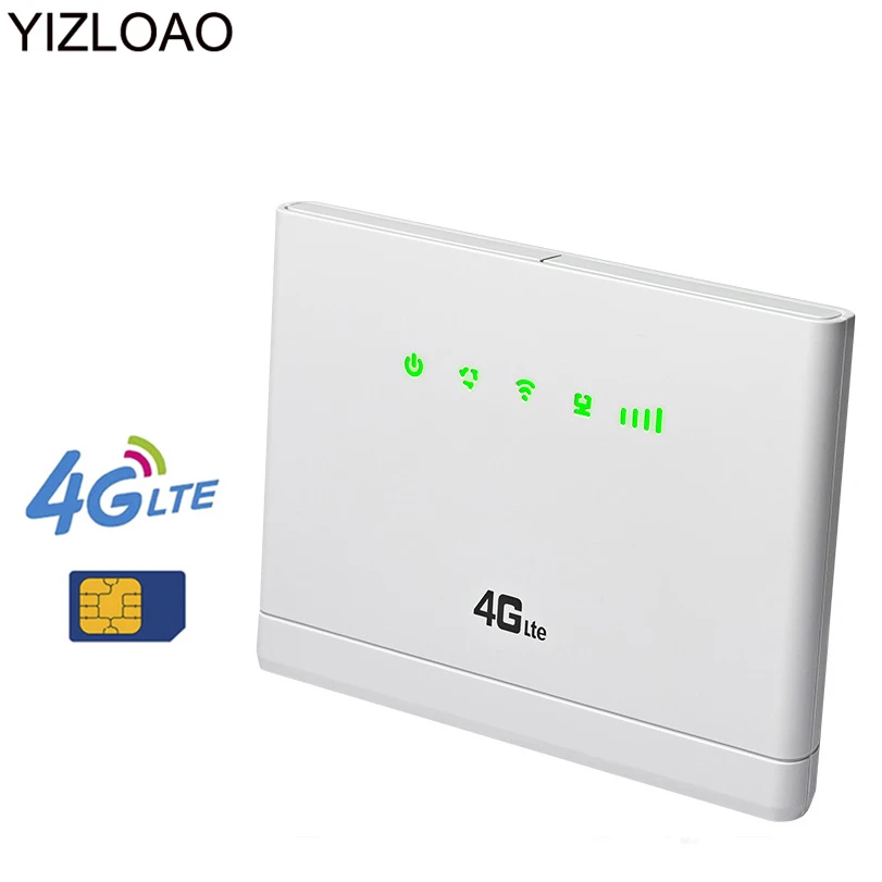 YIZLOAO 4G беспроводной Wi Fi роутер с 3G LTE модем слот для SIM карты бизнеса высоким
