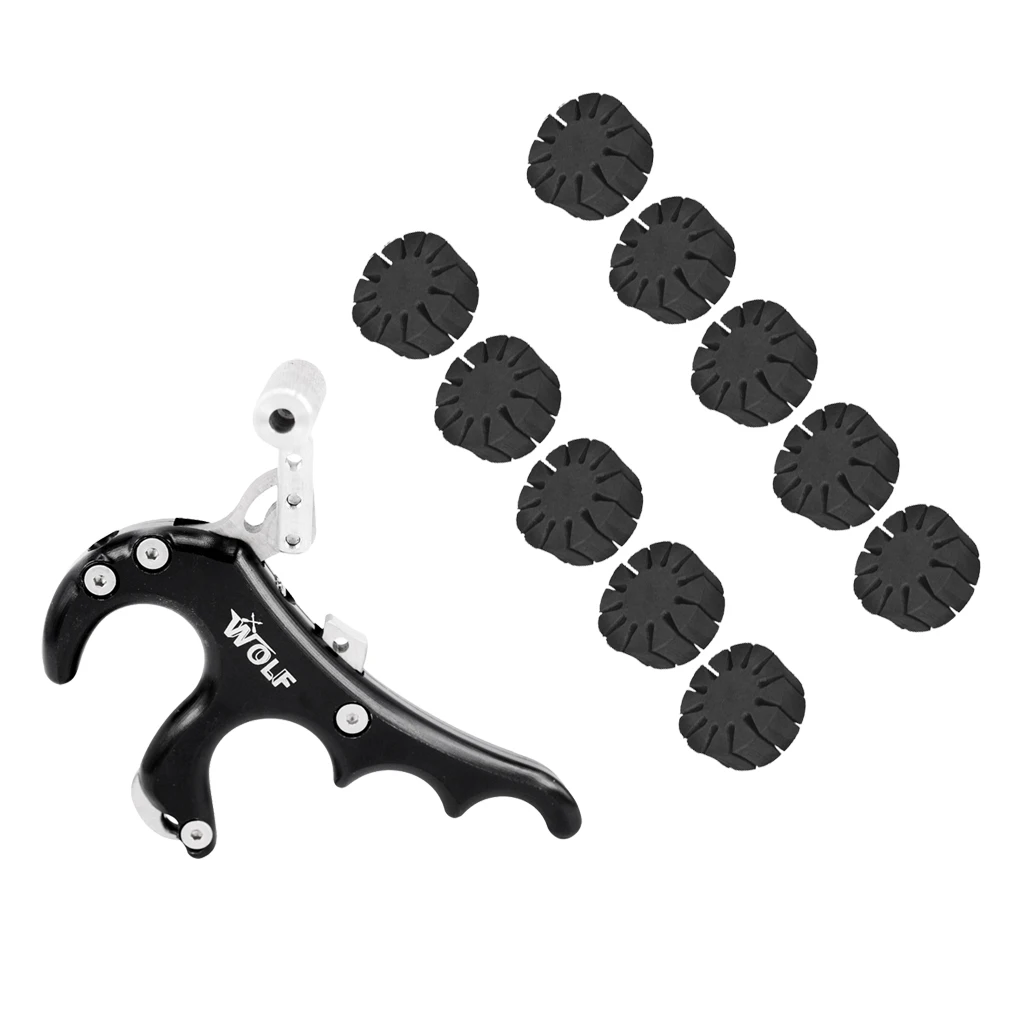 4 пальцевая комбинированная ручка для стрельбы из лука большого пальца