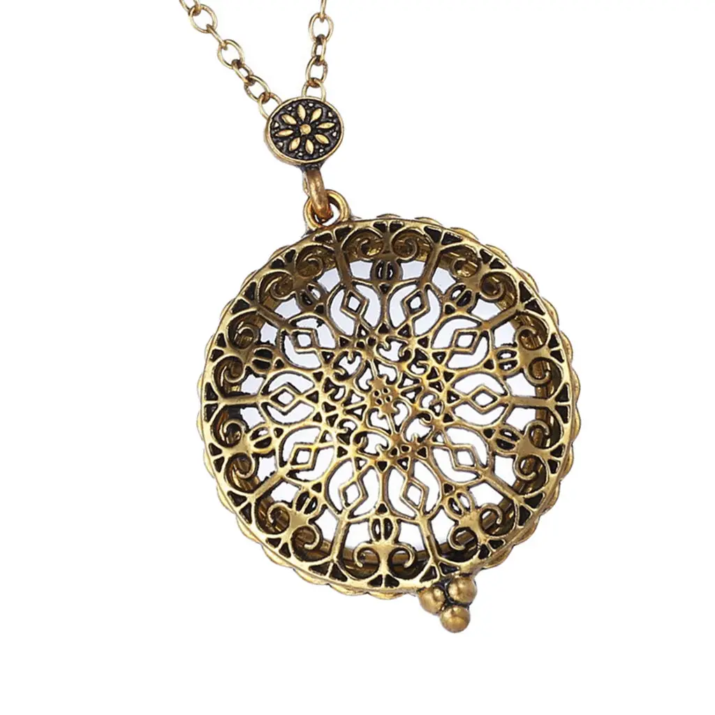 Женское ожерелье с подвеской Ловец снов индивидуальная полая Лупа до ключицы