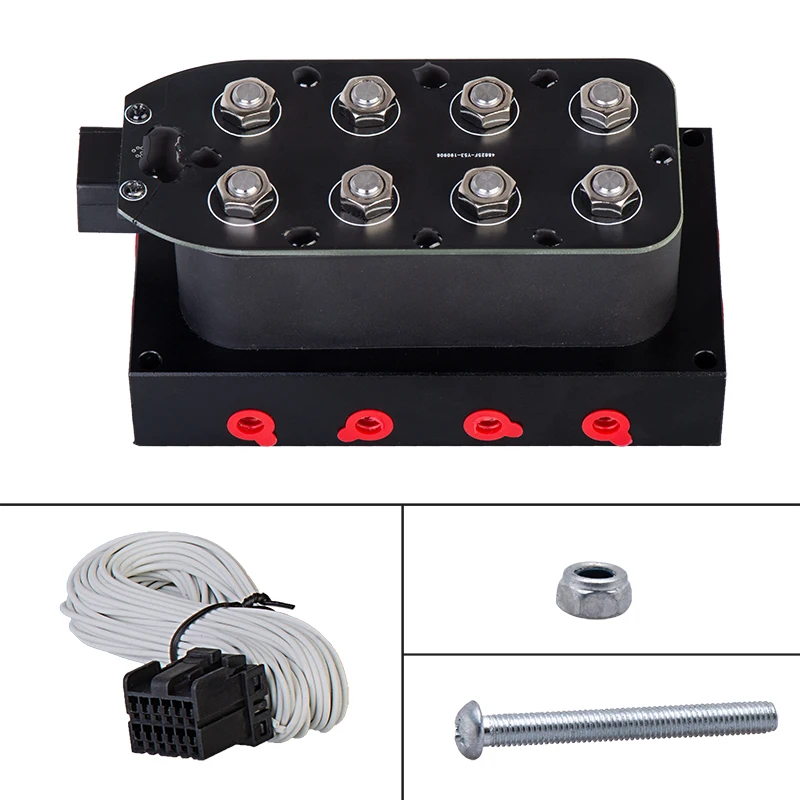 Электромагнитный клапан 12 В с регулировкой потока пневматической подвески 4