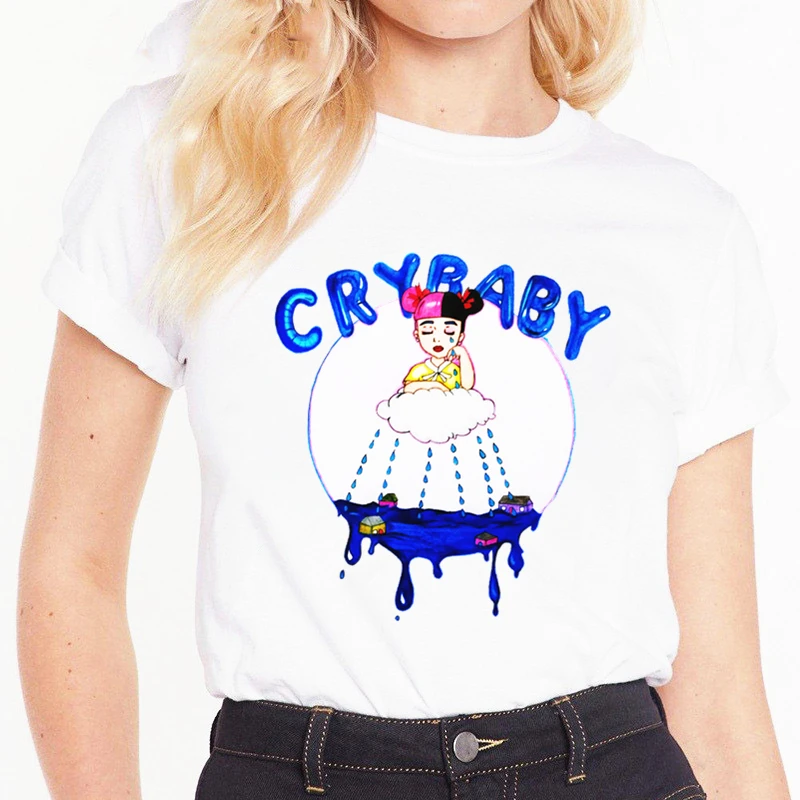 Cry Baby Мелани Мартинес эстетическое Графический Футболка 90s футболки женские с