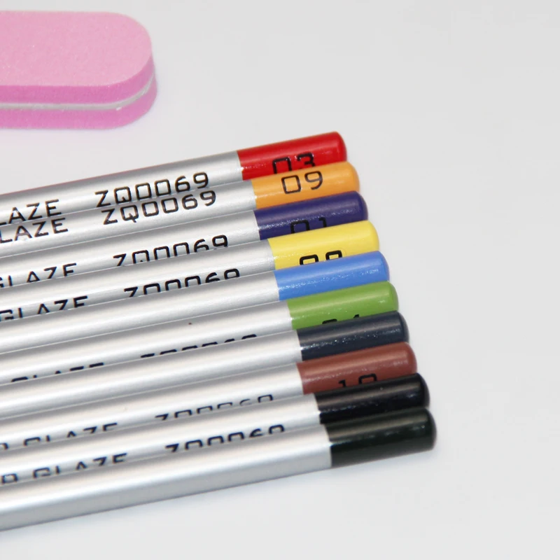 10 цветов керамический художественный цветной карандаш под глазурью сделай сам