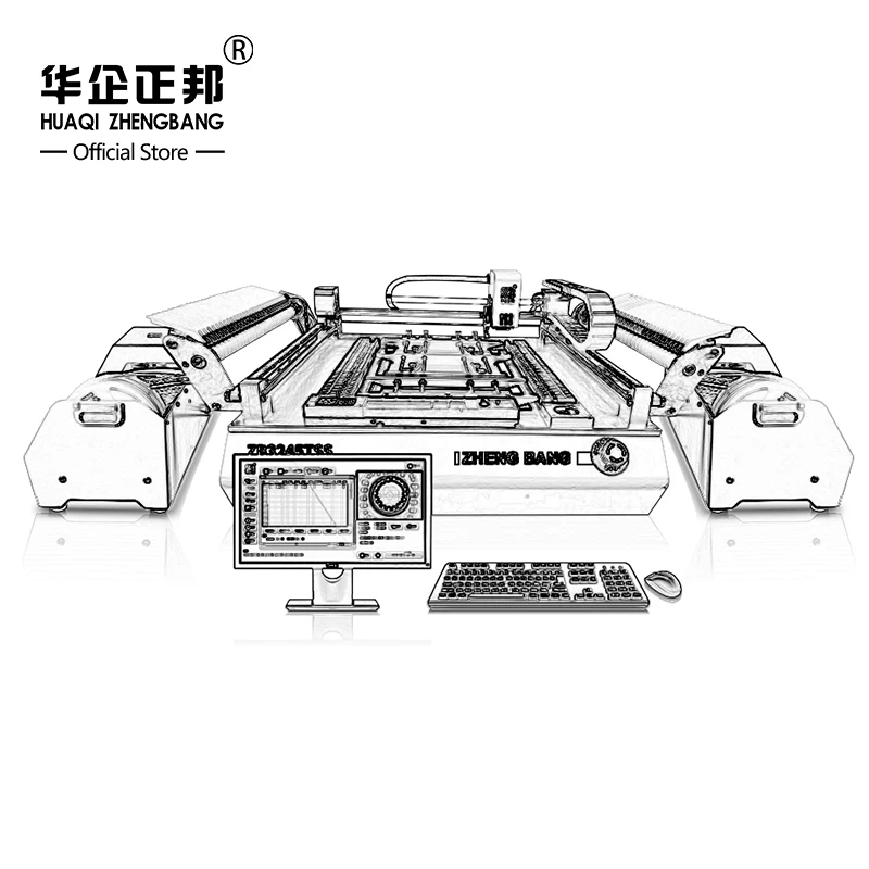 Монтажная установка SMT/машина для установки и на поверхность с двумя