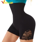 Velssut корректирующие трусики с высокой талией, Бесшовные корректирующие трусики для живота и талии, женские утягивающие корректирующие трусики, сексуальное кружевное Корректирующее белье