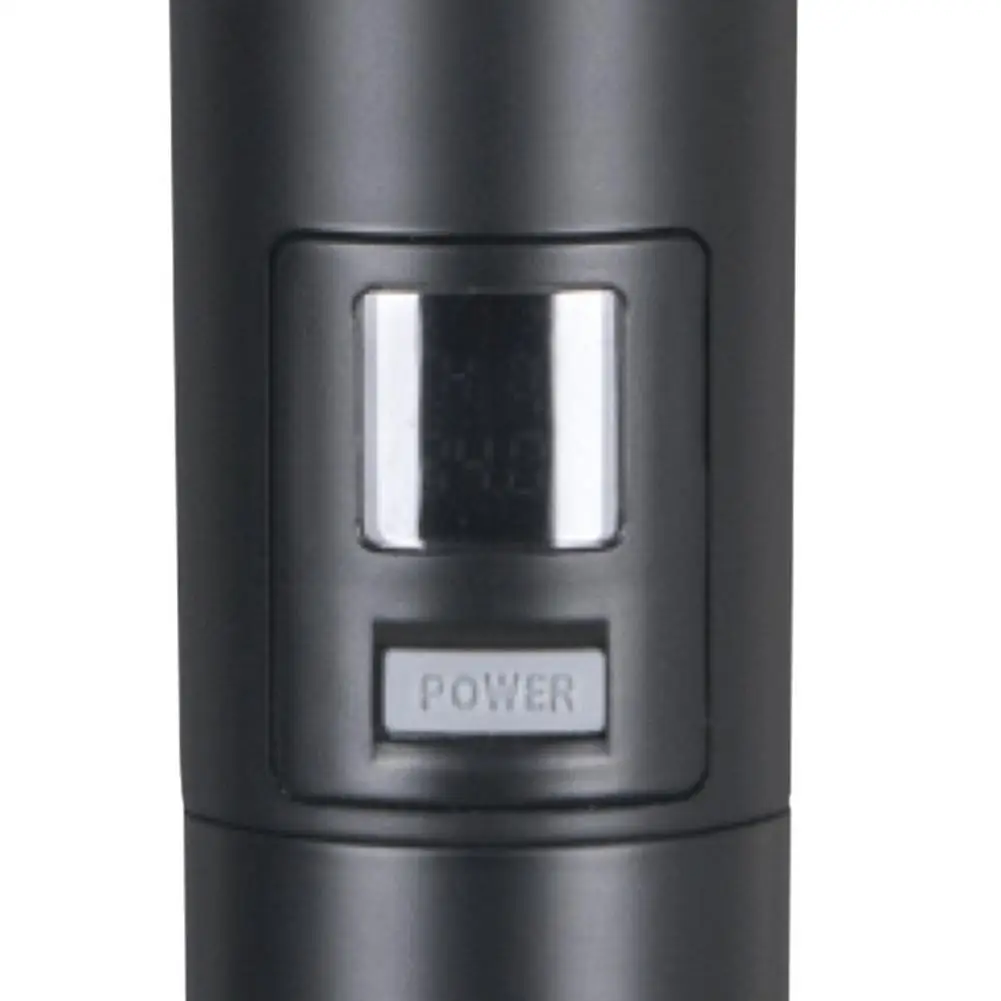 Беспроводная микрофонная система металлический микрофон для караоке UHF