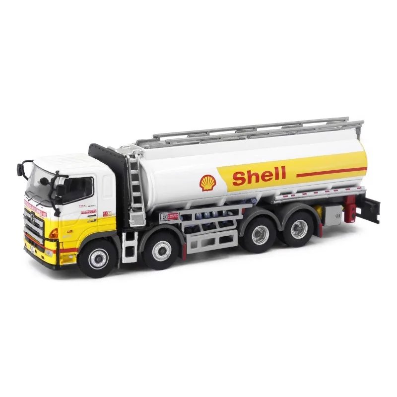 

Литой нефтяной танкер Hino 700 в масштабе 1:76, металлический корпус из сплава для взрослого, коллекционная демонстрационная модель автомобиля, ...