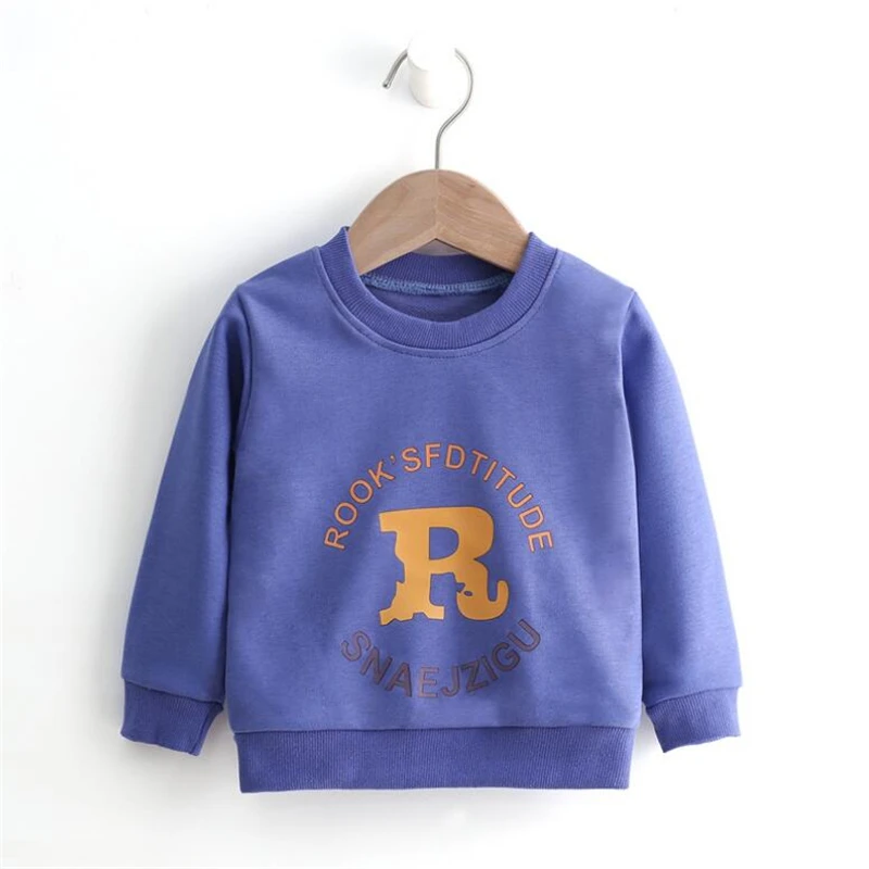 Детская футболка с длинным рукавом круглым вырезом|Футболки для мальчиков| |